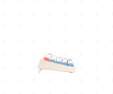  Bàn phím Leopold FC660M Bluetooth Coral Blue Limited Edition Red Switch 