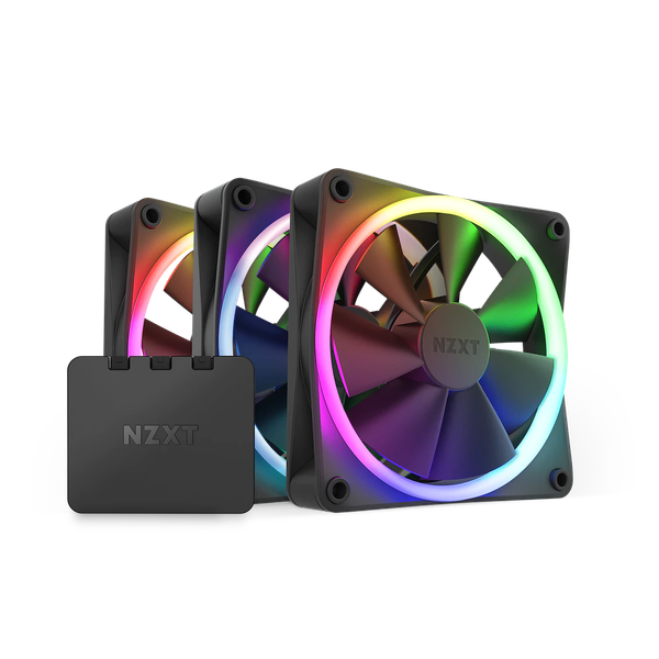 Fan NZXT F120 RGB Triple Black