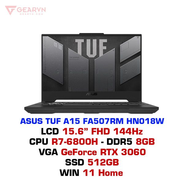 Laptop gaming ASUS TUF A15 FA507RM HN018W 
