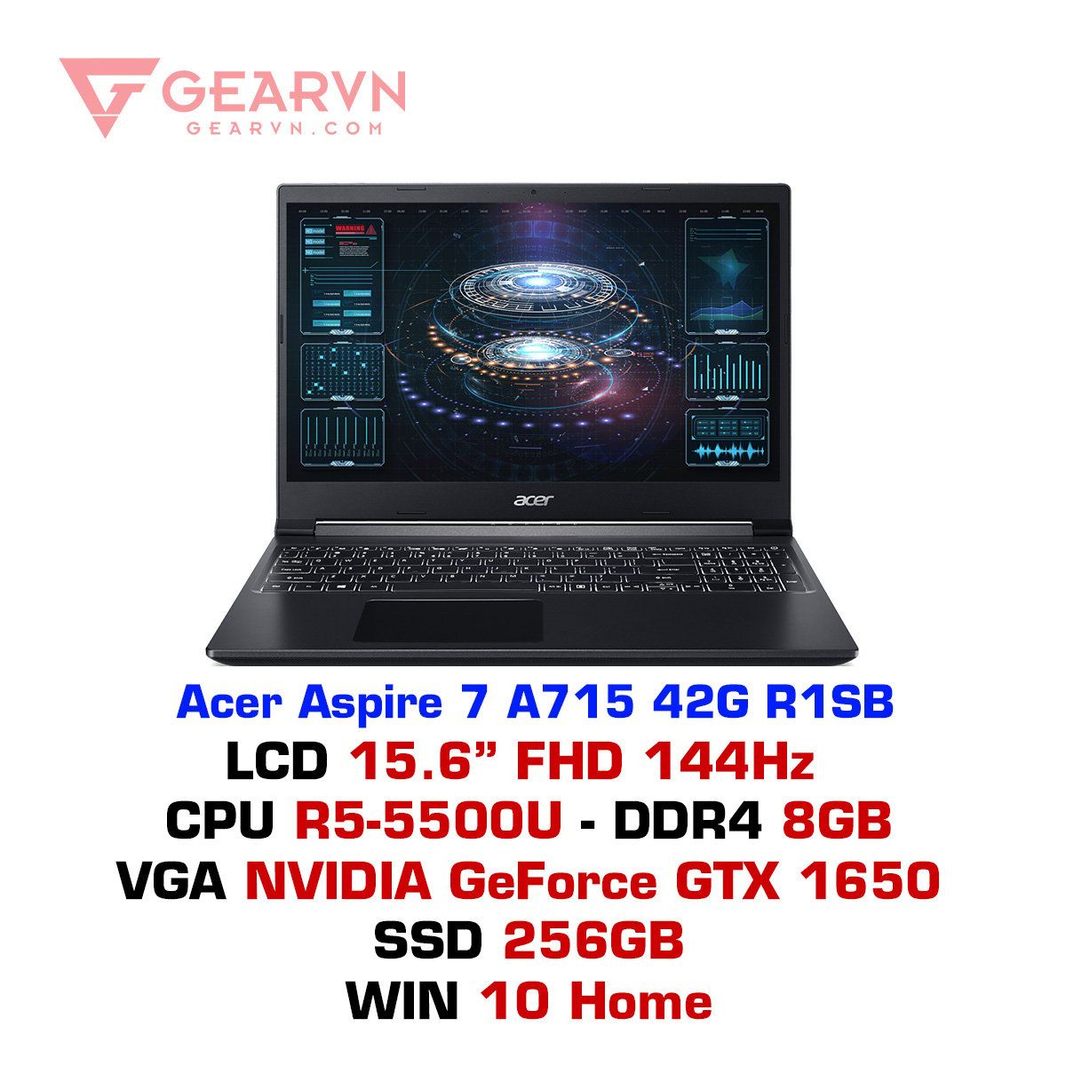  Laptop Gaming Acer Aspire 7 A715 42G R1SB 