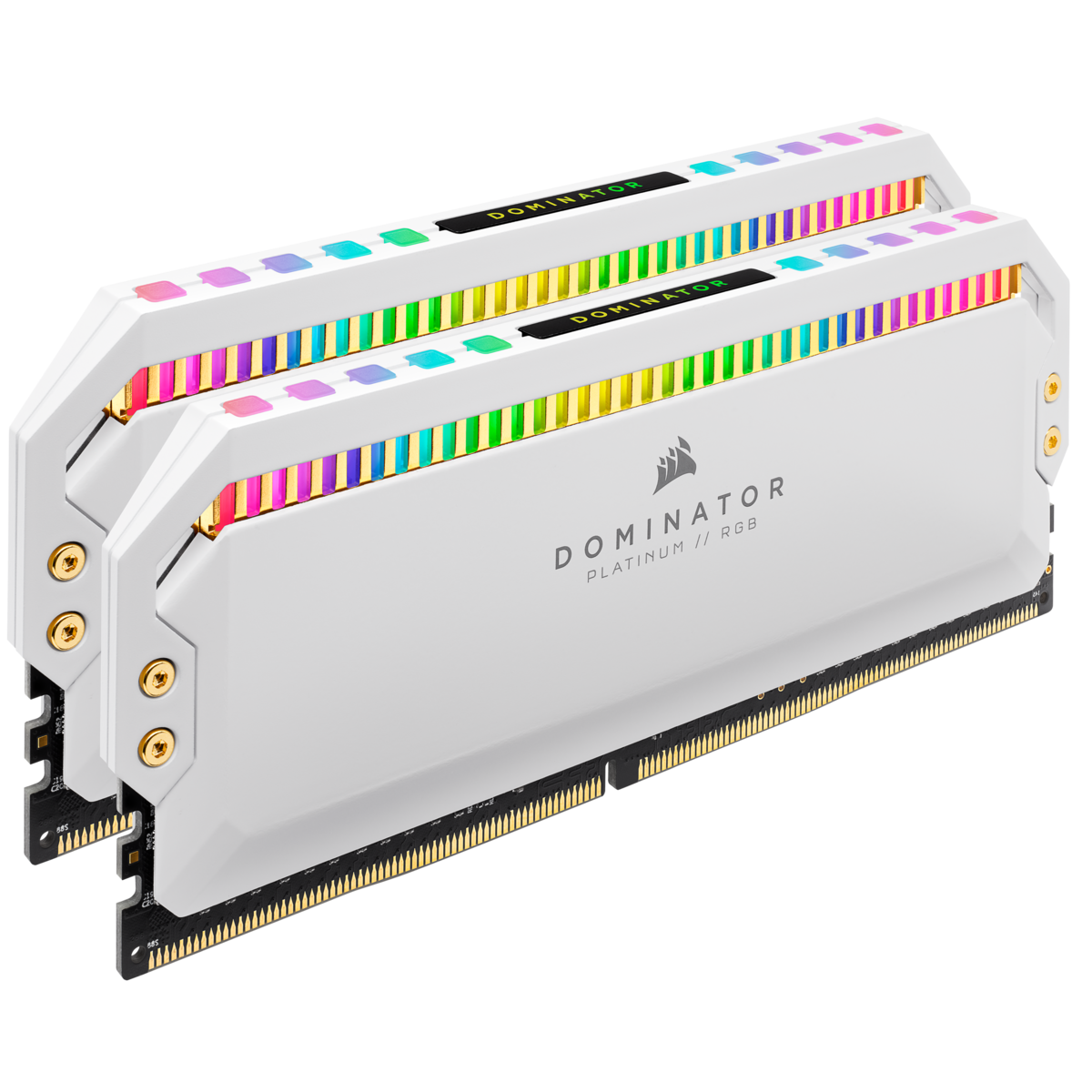 Ram Corsair Dominator Platinum 16Gb (2X8Gb) Rgb 3200 White (Cmt16Gx4M2C3200C16W)