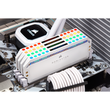  Ram Corsair Dominator Platinum 16GB (2x8GB) RGB 3200 White (CMT16GX4M2C3200C16W) 