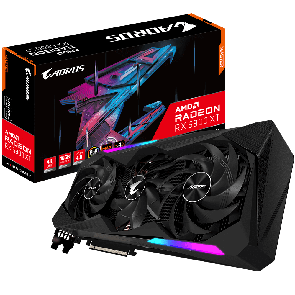 Card Màn Hình Gigabyte AORUS Radeon RX 6900 XT MASTER 16G (GV-R69XTAORUS-M-16GD)