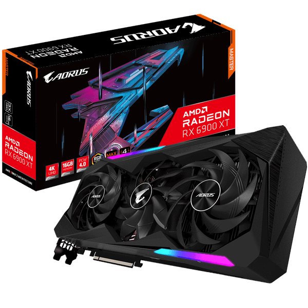  Card Màn Hình Gigabyte AORUS Radeon RX 6900 XT MASTER 16G (GV-R69XTAORUS-M-16GD) 