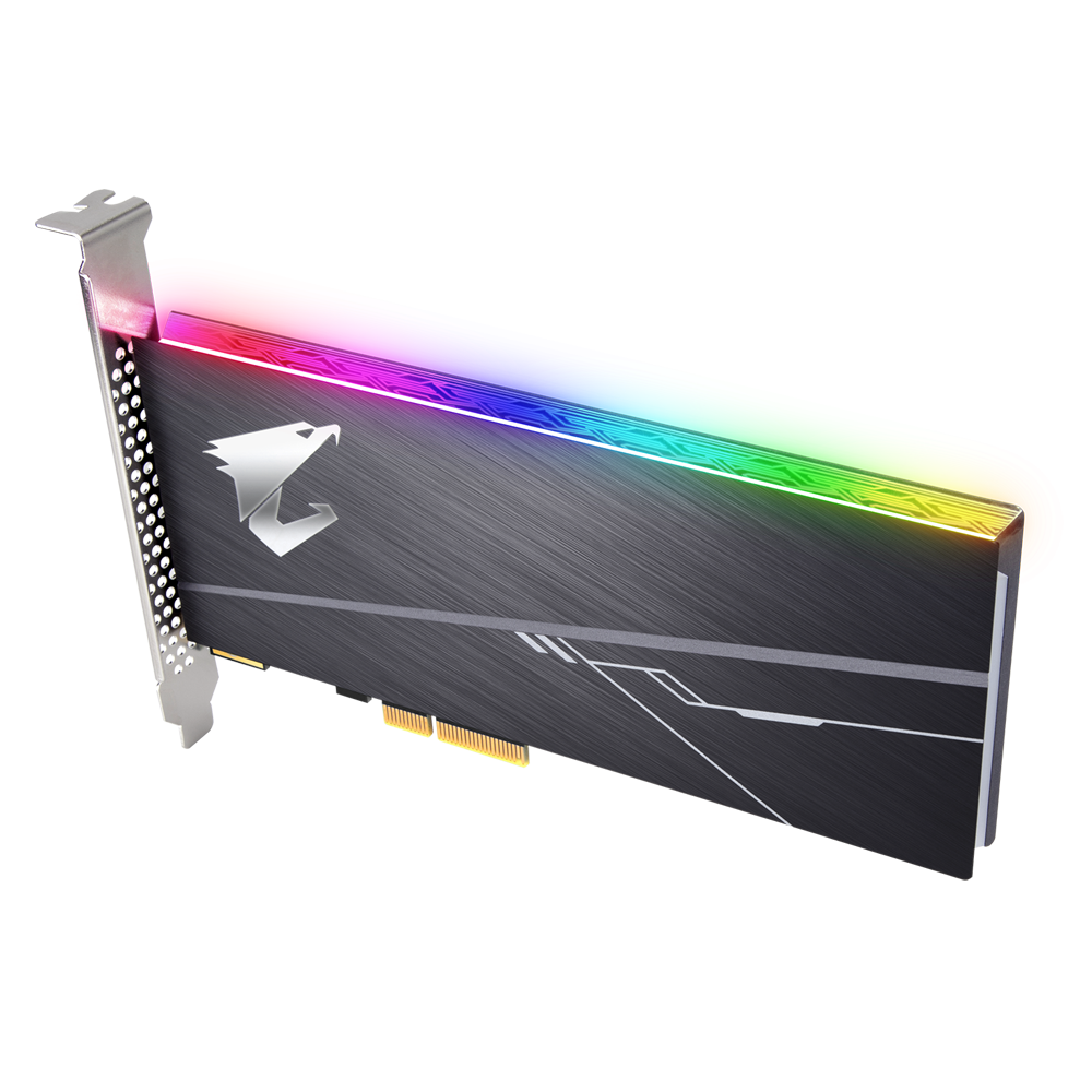  Ổ Cứng SSD Gigabyte Aorus RGB AIC NVMe SSD 1TB 