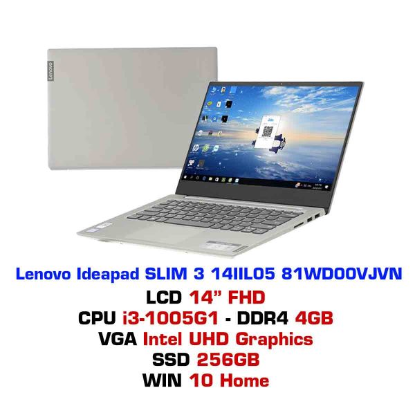  Laptop Lenovo Ideapad SLIM 3 14IIL05 81WD00VJVN 