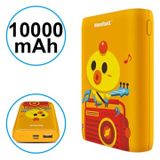  Phụ kiện sạc dự phòng Pisen Meatball II 10000mAh (Type-C, 2.4A) - Cam 