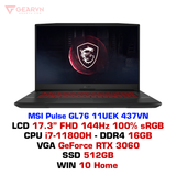  Laptop gaming MSI Pulse GL76 11UEK 437VN 