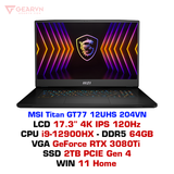  Laptop gaming MSI Titan GT77 12UHS 204VN 