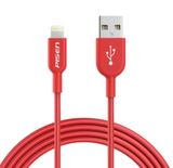  Phụ kiện cáp Pisen Lightning (double-side) 1000mm , mầu đỏ 