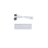  Quạt Máy Tính Lian Li SL120 LCD Triple pack White - 12SLLCD1W3W (Màn hình LCD/Led vô cực) 