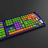 AKKO Keycap set EVA-01 (PBT Double-Shot/ASA profile/158 nút) 