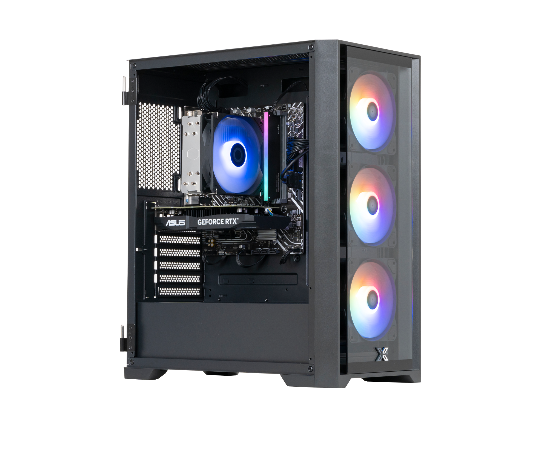 Pc Gvn Intel I5 - 12400F/ Vga Rx 6500Xt (H610) (Powered By Asus)