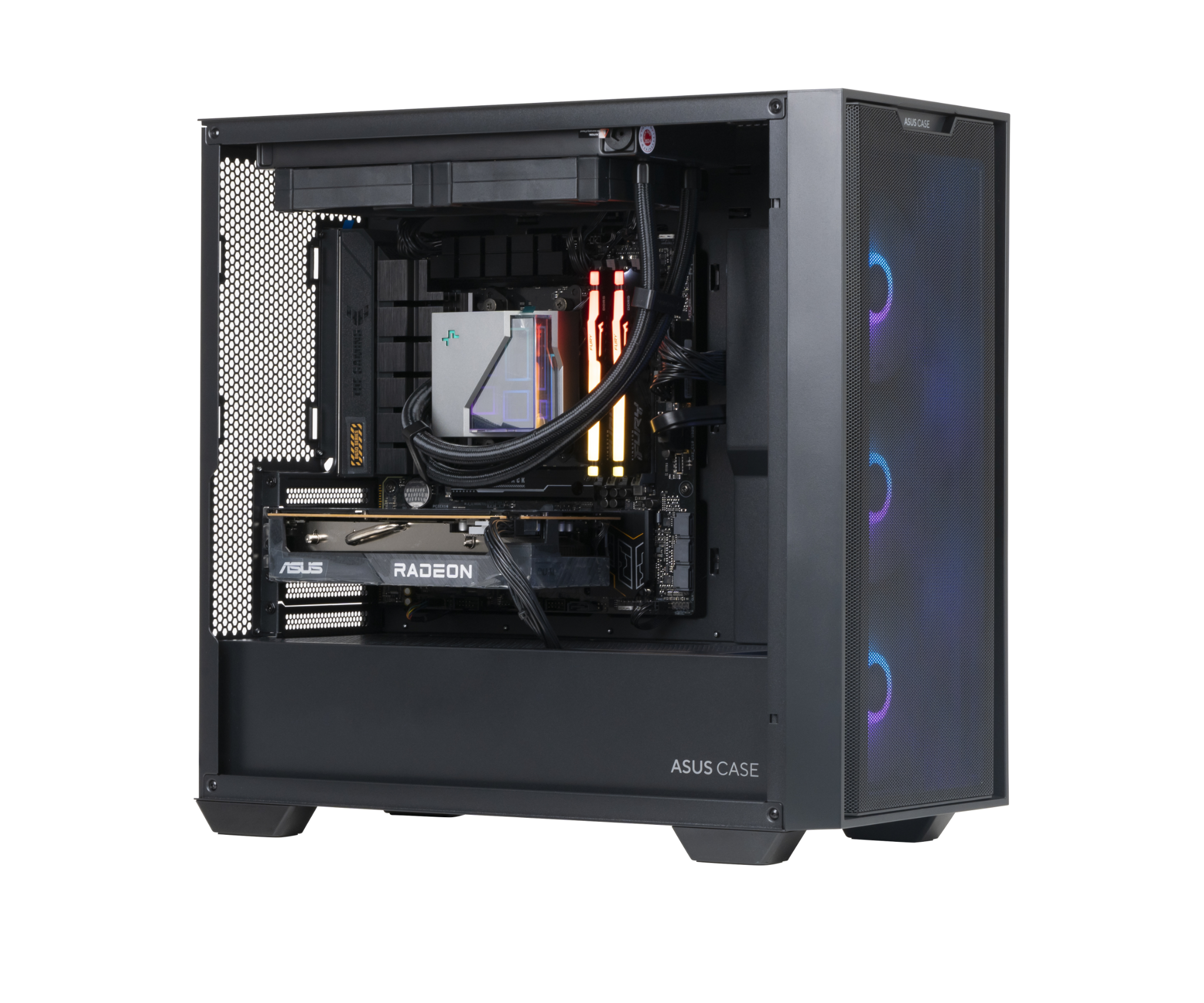 Pc Gvn Amd R5 - 8400F/ Vga Rx 7600 (Powered By Asus)
