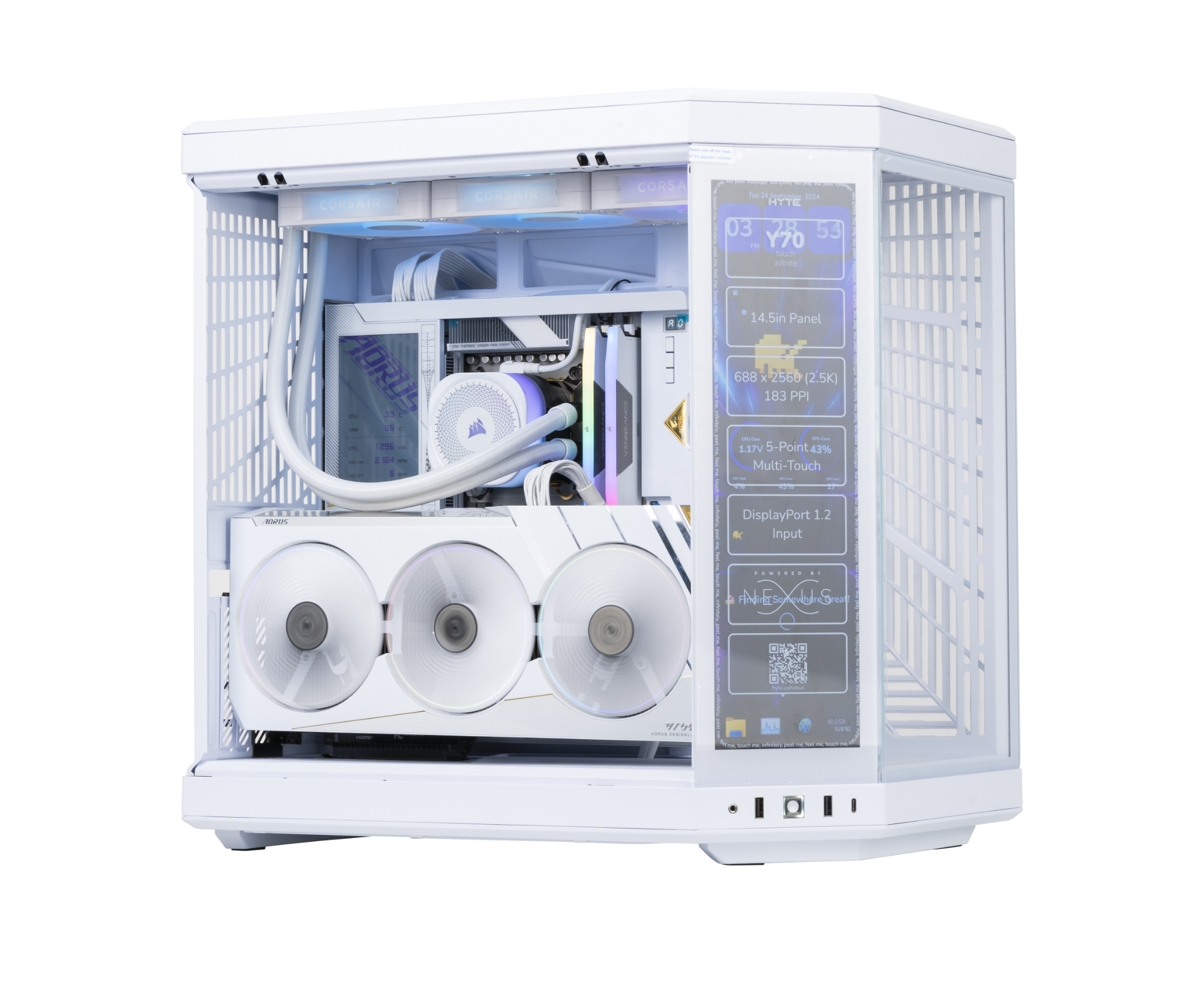 PC GVN x AORUS XTREME ICE (Intel i9-14900K/ VGA RTX 4080 Super)