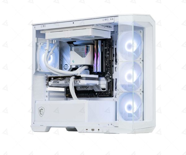 PC GVN x MSI PROJECT ZERO WHITE (Intel i5-14400F/ VGA RTX 4060)