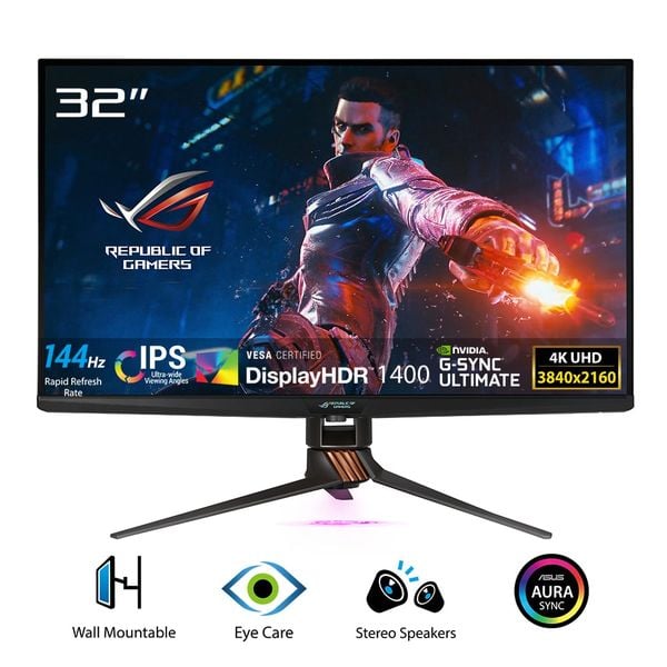  Màn hình Asus ROG SWIFT PG32UQX 32" IPS 4K 144Hz G-SYNC ULTIMATE 