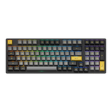  Bàn phím cơ AKKO 3098B Multi-modes Black Gold (AKKO CS Jelly switch White) 