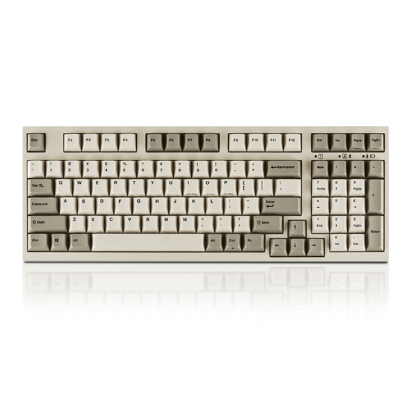 Bàn phím Leopold FC980M Bluetooth White Grey Brown Switch