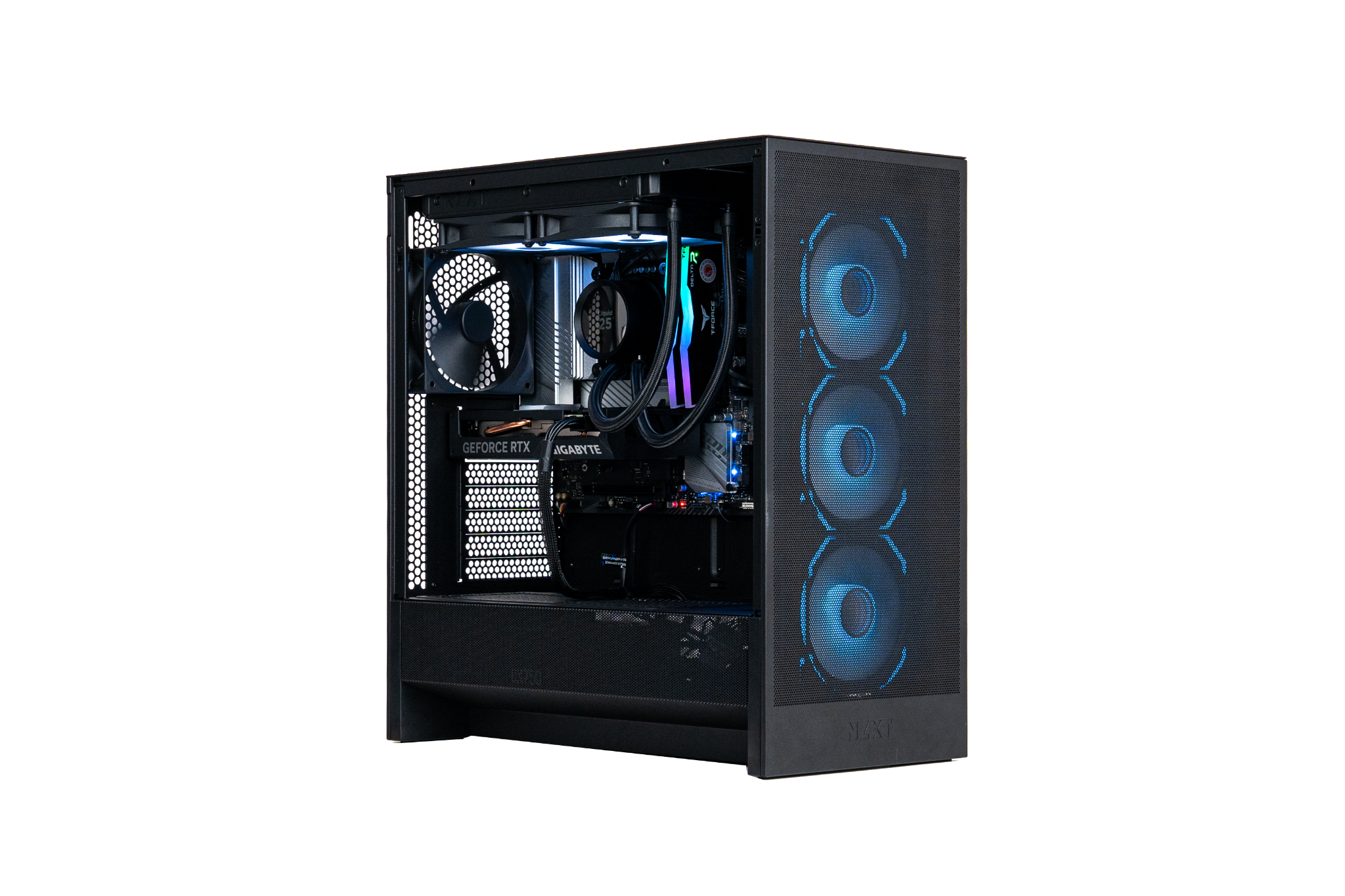 PC GVN Intel i5-12400F/ VGA RTX 4060 (Powered by NZXT)