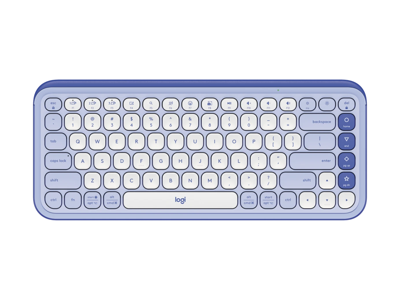Bàn phím Logitech Pop Icon Keys Wireless Purple