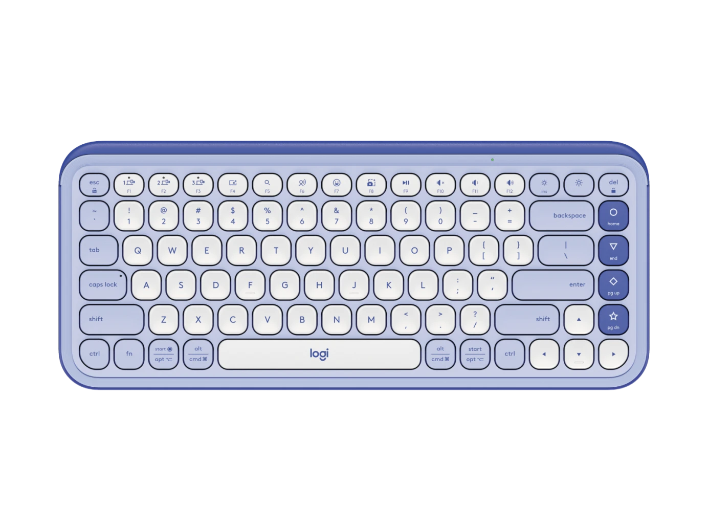 Bàn Phím Logitech Pop Icon Keys Wireless Purple