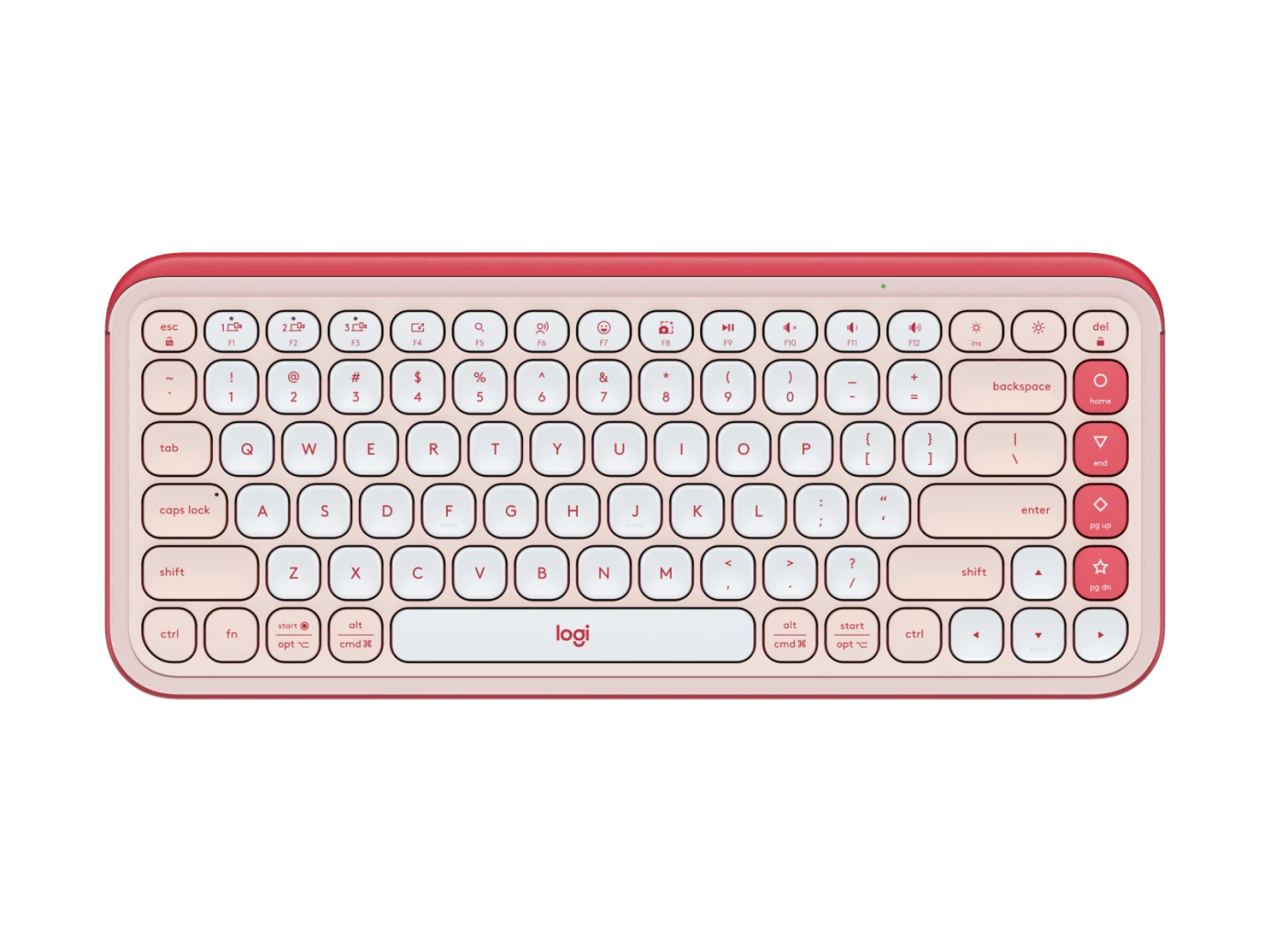 Bàn Phím Logitech Pop Icon Keys Wireless Pink