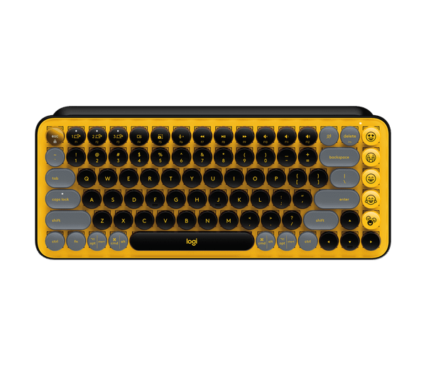 Bàn phím không dây Logitech POP Keys Blast Yelow
