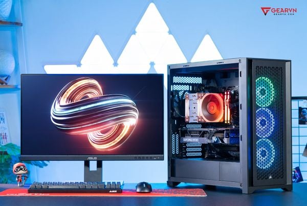  PC GVN G-STUDIO Intel i9-14900K/ VGA RTX 4070 Ti (Powered by ASUS) 