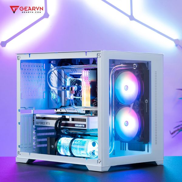  PC GVN POSEIDON S WHITE (Intel i5-14600KF/ VGA RTX 3060) 