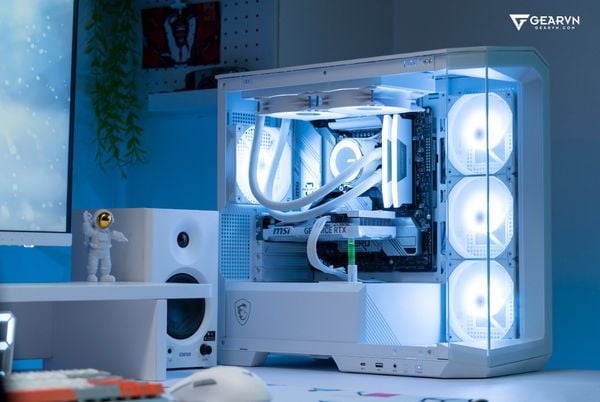  PC GVN x MSI PROJECT ZERO WHITE (Intel i5-14400F/ VGA RTX 4060) 