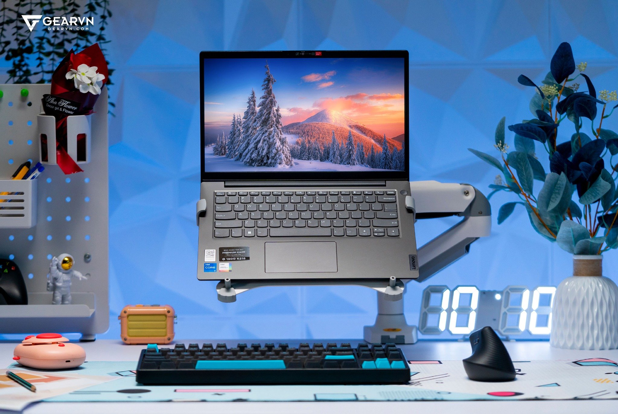 Giá treo laptop North Bayou F80FP Đen