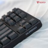  Bàn Phím Cơ Không Dây Durgod Cavalry 87 Black Kailh Turbo Red Switch 