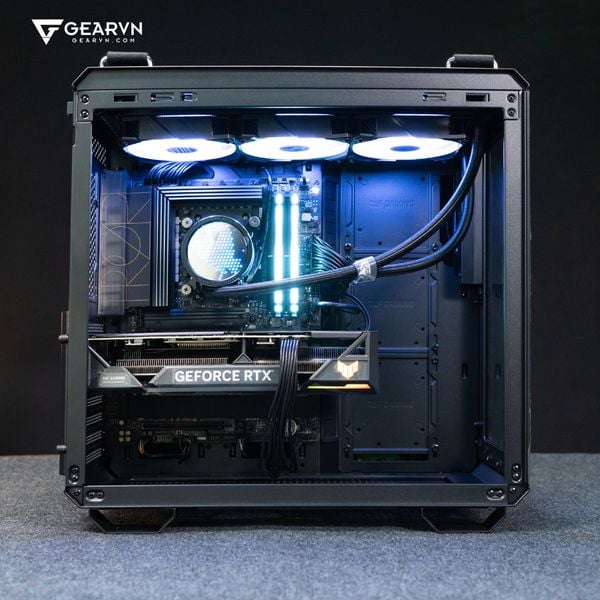  PC GVN G-STUDIO AMD R7-7700X/ VGA RTX 4070 Ti (Powered by ASUS) 