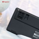  Bàn Phím Cơ Không Dây Durgod Cavalry 87 Black Kailh Turbo Red Switch 