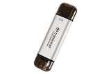  Ổ cứng di động SSD Transcend ESD310S 512GB, 1050MB/s, Bạc 