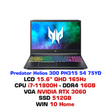  Laptop Gaming Acer Predator Helios 300 PH315 54 75YD 