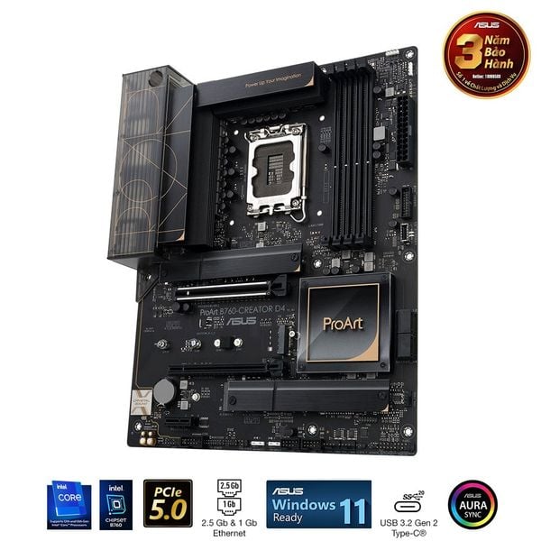  Bo mạch chủ ASUS ProArt B760-CREATOR DDR4 