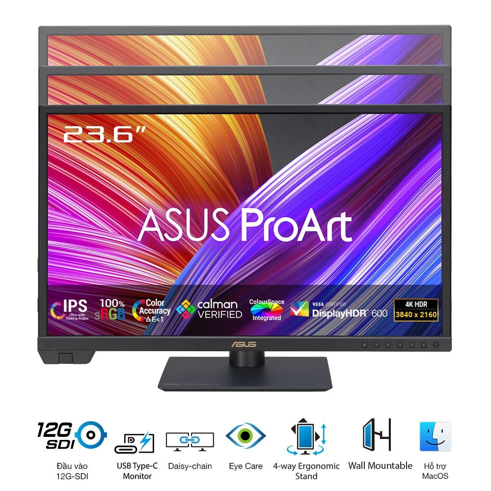 GEARVN - Màn hình ASUS ProArt PA24US 24“ IPS 4K USBC chuyên đồ họa
