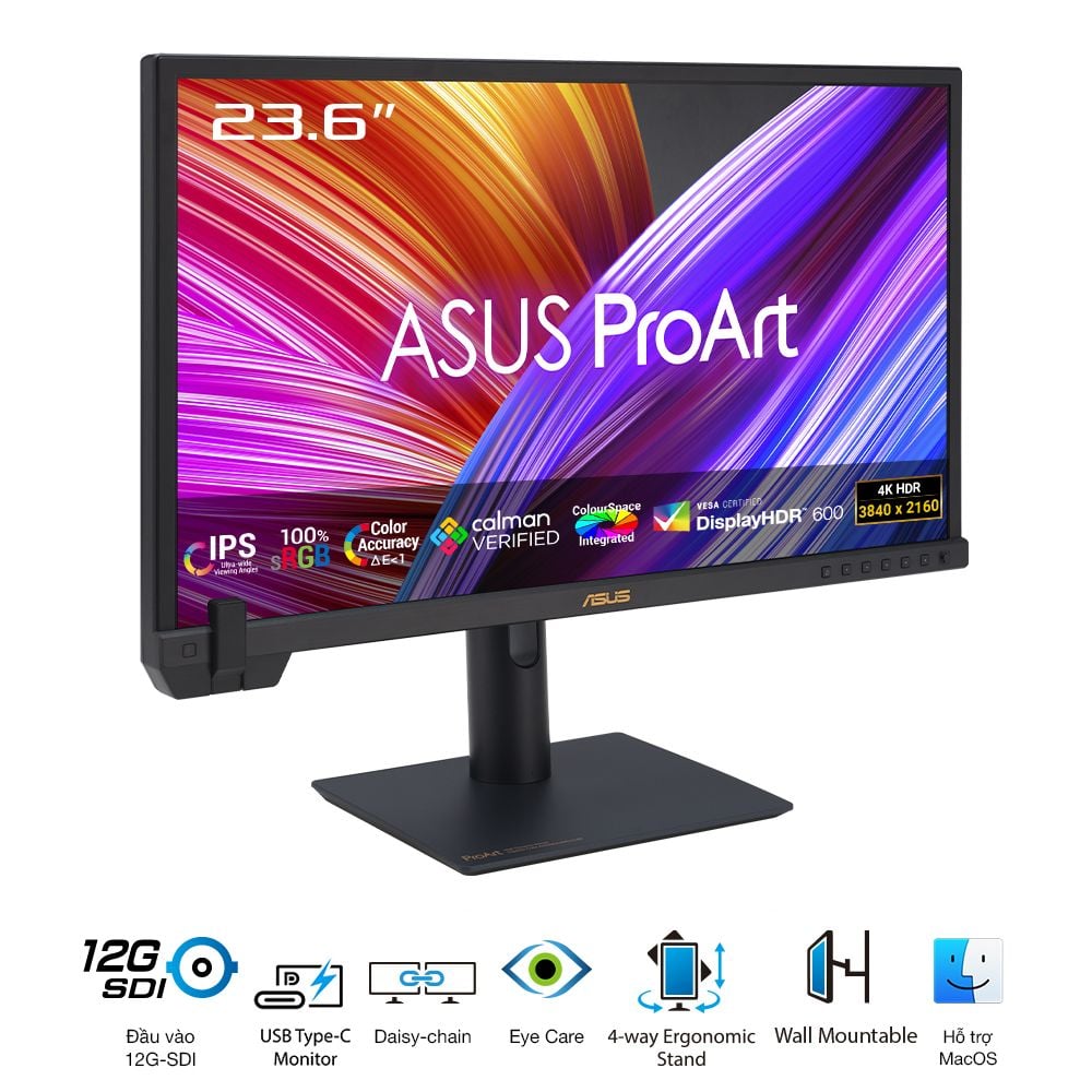 GEARVN - Màn hình ASUS ProArt PA24US 24“ IPS 4K USBC chuyên đồ họa