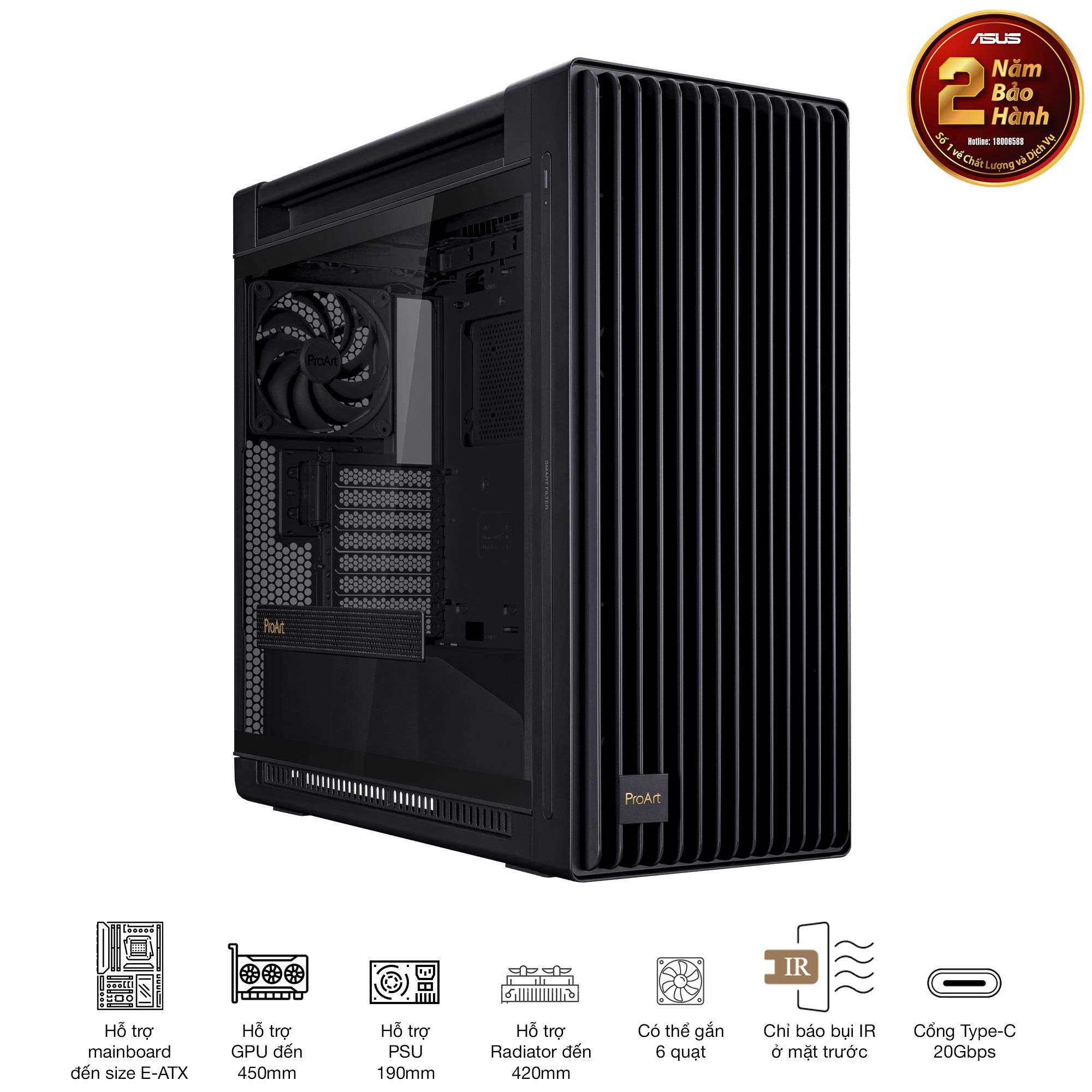 Vỏ Máy Tính Asus Proart Pa602