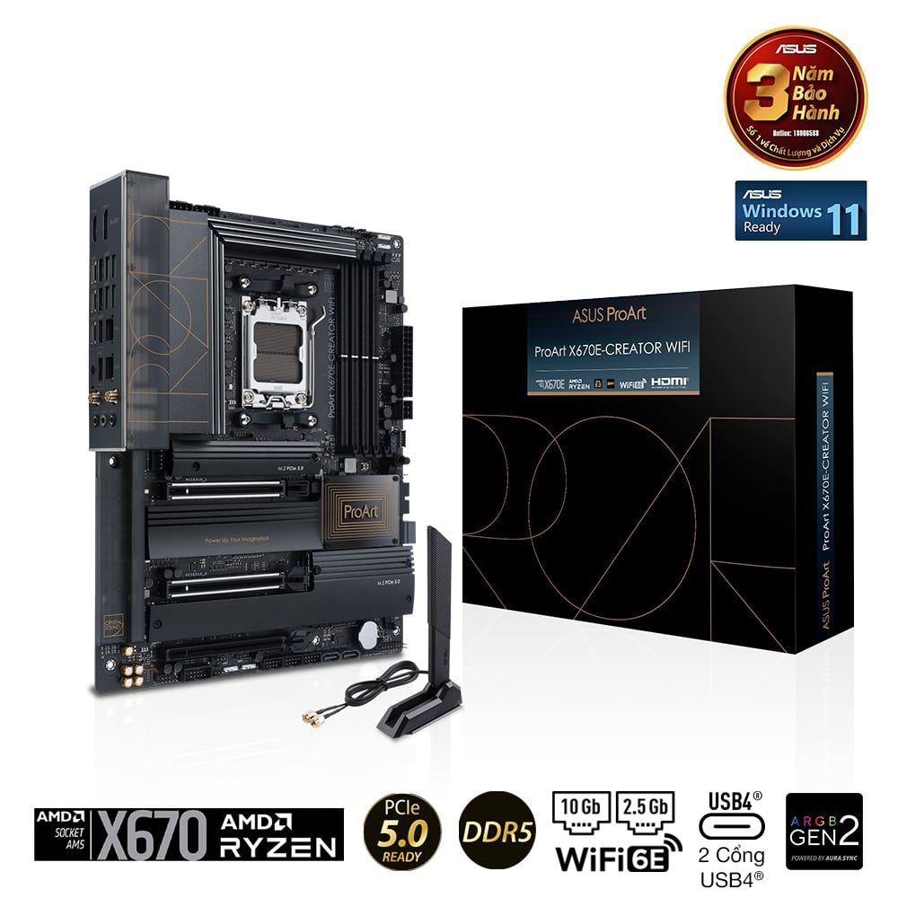 Bo Mạch Chủ ASUS ProArt X670E-CREATOR WIFI (DDR5)