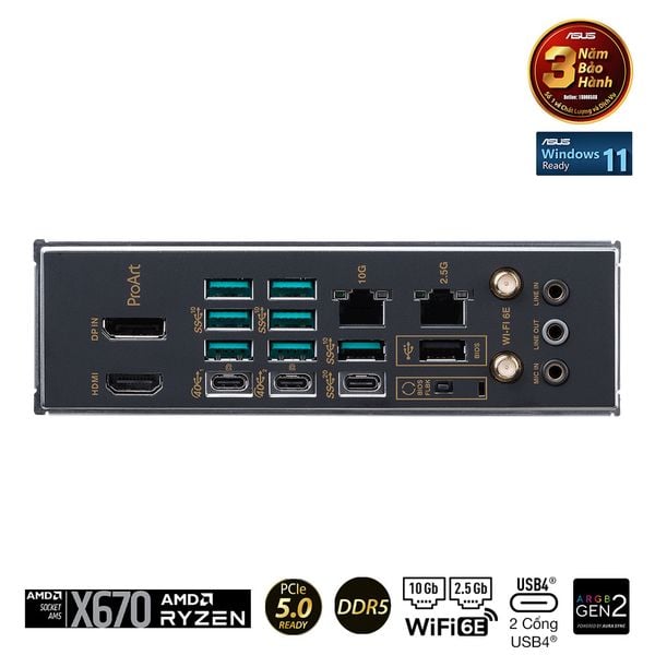  Bo Mạch Chủ ASUS ProArt X670E-CREATOR WIFI (DDR5) 