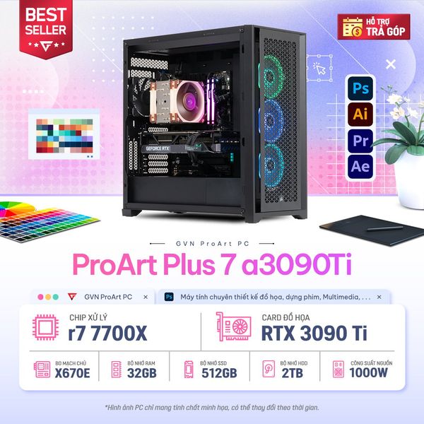  GVN ProArt Plus 7 a3090Ti 