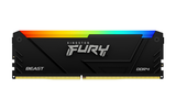  RAM Kingston Fury Beast 1x8GB 3600 DDR4 RGB (KF436C17BB2A/8) 