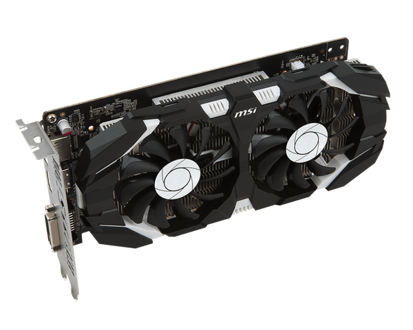  MSI GeForce® GTX 1050 2GD5 128bit DualFan 