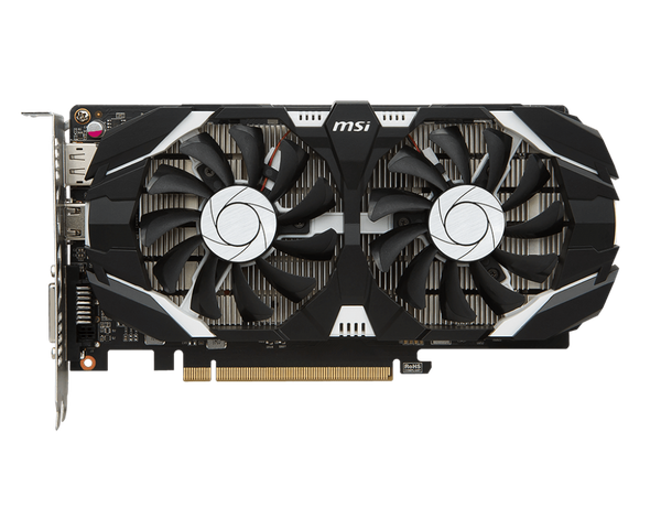  MSI GeForce® GTX 1050 2GD5 128bit DualFan 