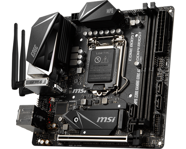  Bo mạch chủ MSI Z390-I Gaming Edge AC LGA1151v2 