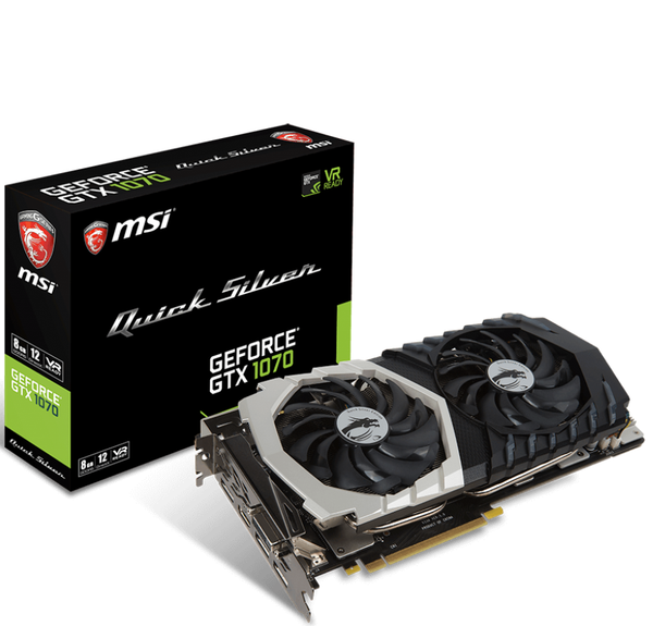  MSI GTX 1070 Quick Silver 8G GDDR5 Limited Edtion 