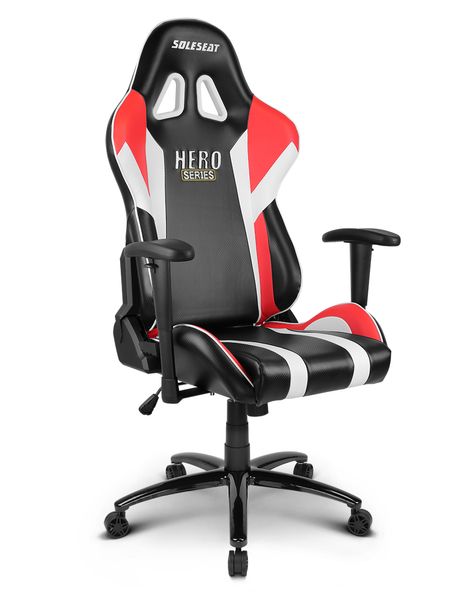  Ghế SoleSeat Hero Black/Red/White 